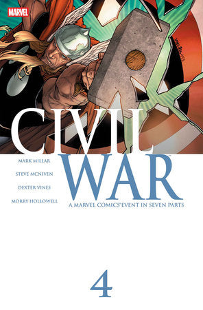 Civil War #4 | Facsimile | Steve McNiven Main Cover | FC: 29/11 • PL: 19/11 (Pre-Sale) [C39]
