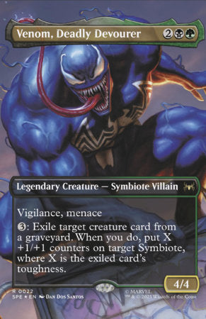 Venom #258 - Dan Dos Santos Magic: The Gathering Variant (Released)