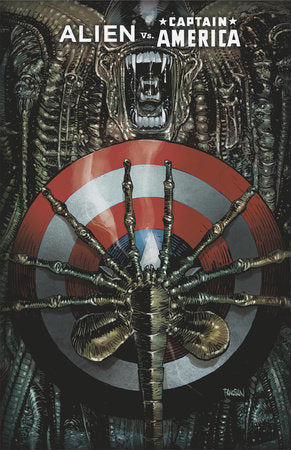Alien vs Captain America #1 - Dan Panosian Foil Variant (Back-Issue)