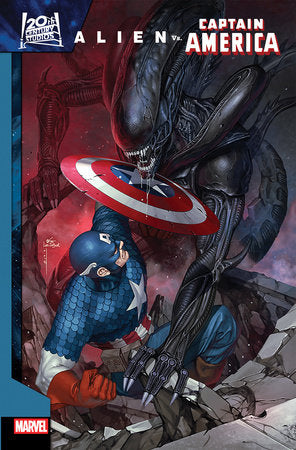 Alien vs Captain America #1 - InHyuk Lee Variant (Back-Issue)