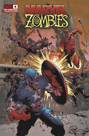 🔞 Marvel Zombies: Red Band #4 [Polybagged] | Mike Hawthorne Var • Pre-Sale: C46-P52