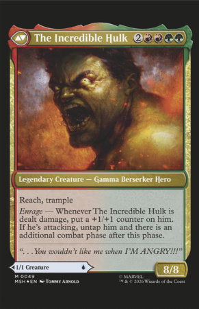 Infernal Hulk #8 - Legacy #819 - Tommy Arnold Magic: The Gathering Variant (Released)