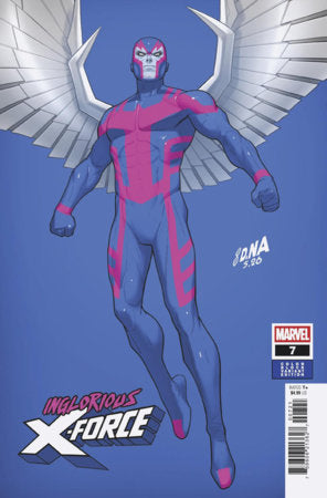 Inglorious X-Force #7 - David Nakayama Color Block Blue Variant (Pre-Sale) C24-P28