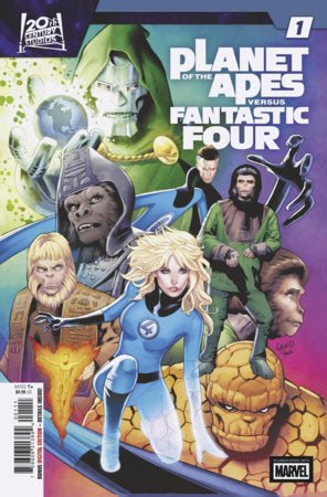 Planet of the Apes Vs. Fantastic Four #1 - Cory Smith Main Cover (Back-Issue) 001