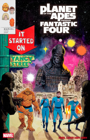 Planet Of The Apes Vs. Fantastic Four #1 • German Peralta Homage Var (Pre-Sale) C01-P05