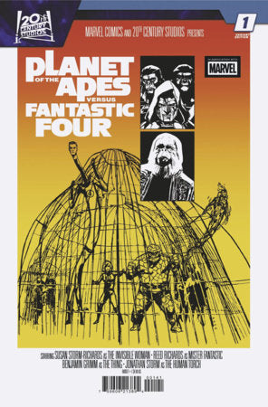 Planet of the Apes Vs. Fantastic Four #1 - Phil Noto Variant (Back-Issue)