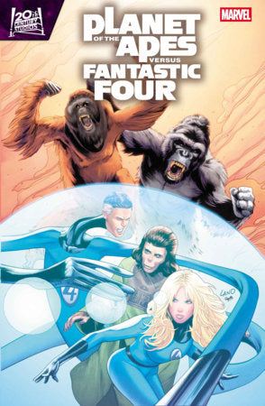 Planet of the Apes vs. Fantastic Four #3 - Greg Land Main Cover (Released)