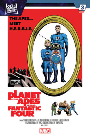 Planet of the Apes Vs. Fantastic Four #3 - Pete Woods Movie Homage Variant (Pre-Sale) C11-P15