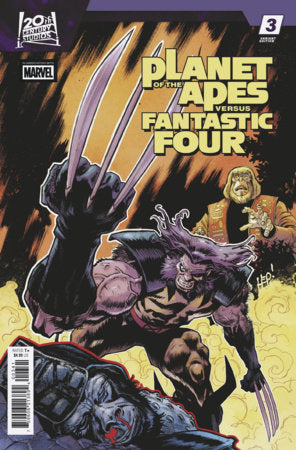 Planet of the Apes vs. Fantastic Four #3 - Scott Hepburn Versus Variant (Released)