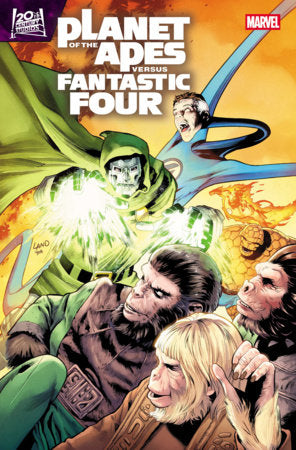 Planet of the Apes vs. Fantastic Four #4 - Greg Land Main Cover (Released)