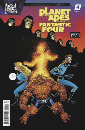 Planet of the Apes vs. Fantastic Four #4 - Mike Hawthorne Variant (Closed)