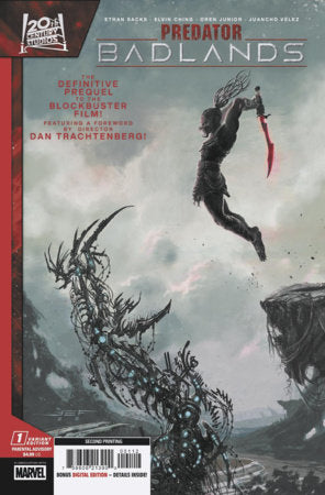 Predator: Badlands #1 - Juan Ferreyra 2nd Printing Variant (Back-Issue)