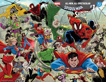 Spider-Man / Superman #1 - Kaare Andrews Wraparound Variant (Closed)