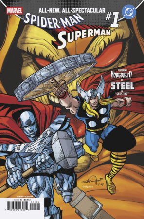 Spider-Man / Superman #1 - Walt Simonson Steel + Thor Variant (Pre-Sale) C10-P16