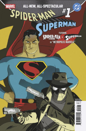 Spider-Man / Superman #1 - Marcos Martin Golden Age + Noir Variant (Closed)