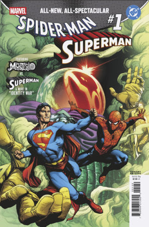 Spider-Man / Superman #1 - Gary Frank Mysterio Variant (Closed)