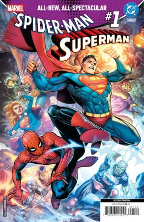 Spider-Man / Superman #1 - Jim Cheung 2nd Printing Variant (Closed)