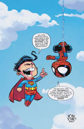 Spider-Man / Superman #1 - Skottie Young Virgin Variant - VF (Back-Issue)