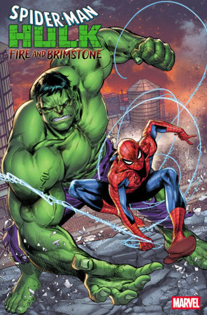 Spider-Man / Hulk: Fire & Brimstone #1 - Marco Checcetto Foil Variant (Closed) R2633