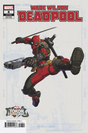 Wade Wilson: Deadpool #8 - Big Guns - Marvel Games Fighting Souls Variant (Closed) R2635