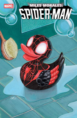 Miles Morales: Spider-Man #1 - Legacy #325 - Chrissie Zullo Marvel Duck Variant (Pre-Sale) C26-P32