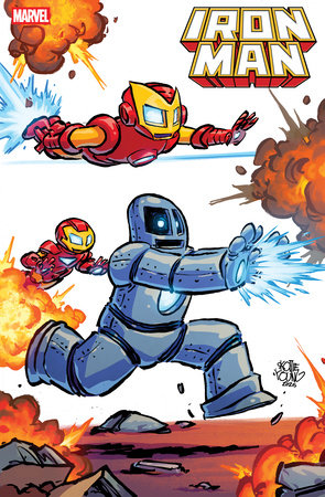 Iron Man #1 - Legacy #681 - Skottie Young Connecting Variant (Back-Issue)