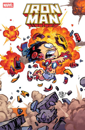 Iron Man #4 - Legacy #684 - Skottie Young Connecting Variant (Released)