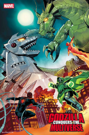 Godzilla Conquers the Multiverse #1 - Juan Frigeri Foil Variant (Closed)