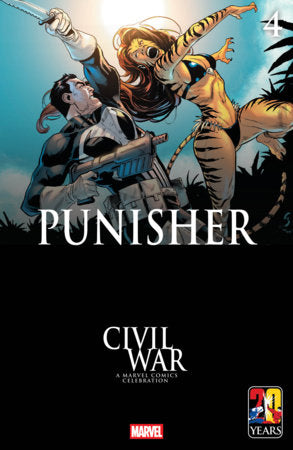 Punisher #4 - Legacy #283 - Geoff Shaw Civil War Celebration Variant (Closed)