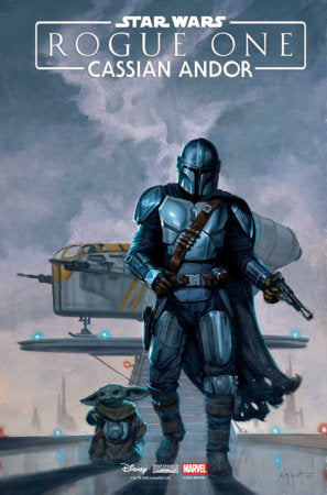 Star Wars: Rogue One - Cassian Andor #1 - E.M. Gist Mandalorian + Grogu Variant (Closed)