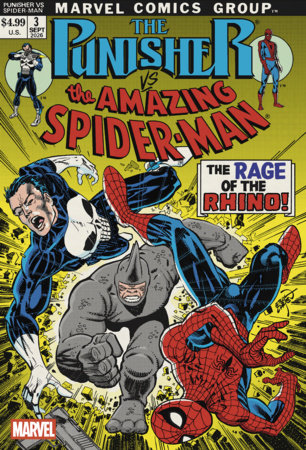 Punisher vs Spider-Man #3 - Erik Larsen Variant (Pre-Order) C34-P38