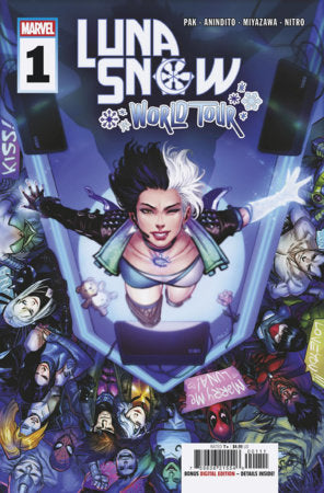Luna Snow: World Tour #1 - Marvel Rivals - Ario Anindito Main Cover (Back-Issue)
