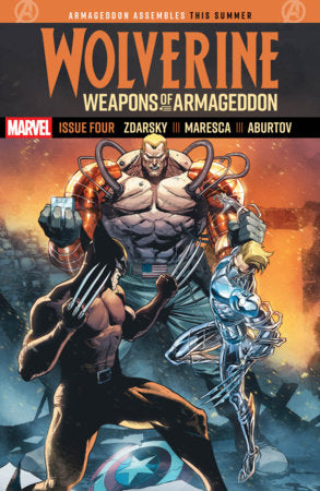 Wolverine: Weapons of Armageddon #4 - Leinil Yu Main Cover (Released)