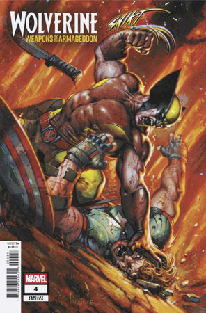 Wolverine: Weapons of Armageddon #4 - Davide Paratore Variant (Closed)