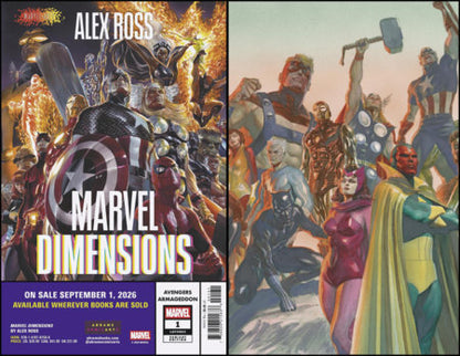 Avengers: Armageddon #1 - Alex Ross Marvel Dimensions Variant (Closed)