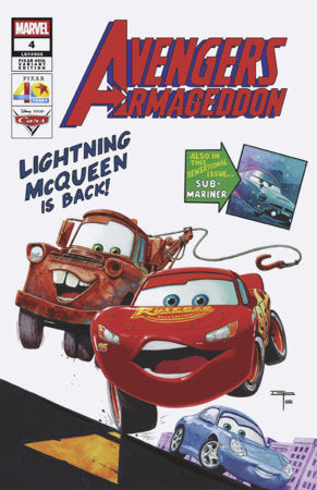 Avengers: Armageddon #4 - Pete Woods Pixar 40th TBA Var (Closed) R2637