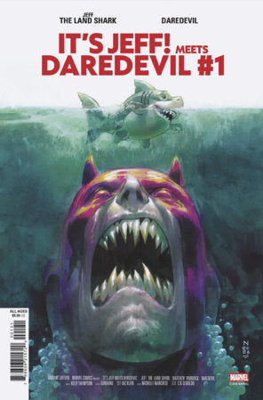 It's Jeff Meets Daredevil #1 - Nic Klein Jaws Homage Variant (Read Desc.)