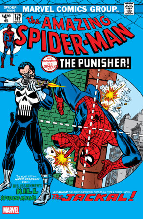 Amazing Spider-Man #129 - Facsimile 2026 - Gil Kane Blue Foil Variant (Closed)
