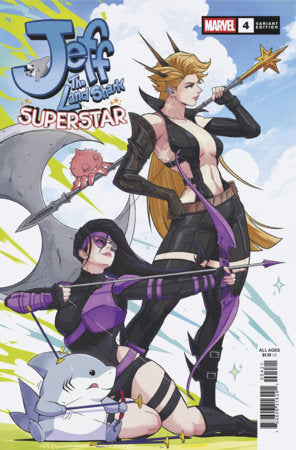 Jeff the Land Shark: Superstar #4 - Jhony Caballero Var (Pre-Order) C38-P42