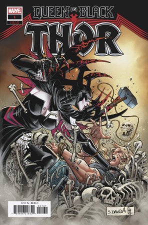Queen In Black: Thor #1 - Sergio Dávila Variant (Closed) R2632