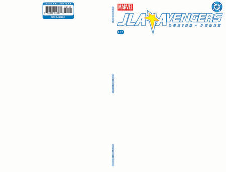 JLA / Avengers #1 - Facsimile 2026 - Blank Sketch Variant (Closed)