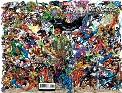 JLA / Avengers #3 - George Perez Wraparound Foil Facsimile 2026 (Released) R2629