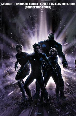 Midnight: Fantastic Four #1 - Clayton Crain Connecting Var (Pre-Order) C35-P40