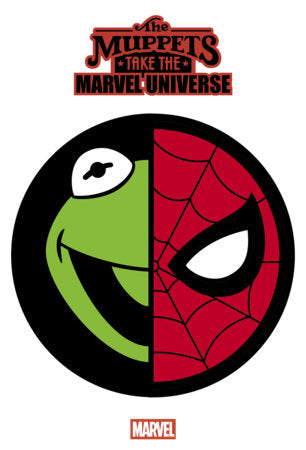 Muppets take the Marvel Universe #1 - Kermit / Spidey Logo Mashup Variant (Pre-Order) C32-P38