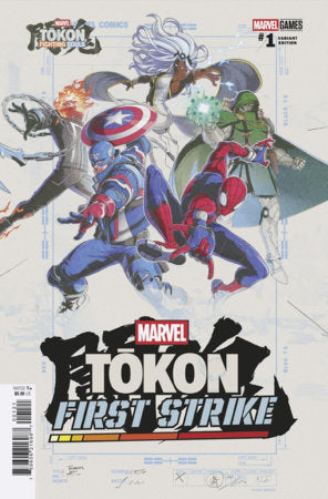 Marvel Tokon: First Strike #1 - Marvel Tokon: Fighting Souls Game Variant (Closed) R2631