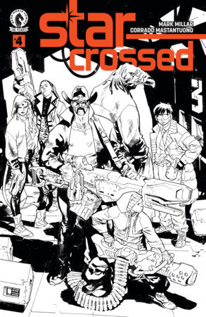 🔞 Star-Crossed #4 - Dark Horse | Stuart Immonen B&W Var (Pre-Order) C42-P49