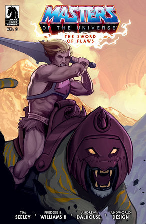 He-Man + The Masters of the Universe: Sword of Flaws #3 | Caitlin Yarsky Var â€¢ Pre-Sale: C46-P49