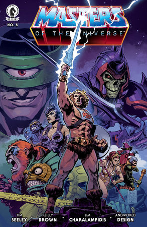 Masters of the Universe #5 "Battle of Snake Mountain #1" - Reilly Brown Main Cover (Closed)