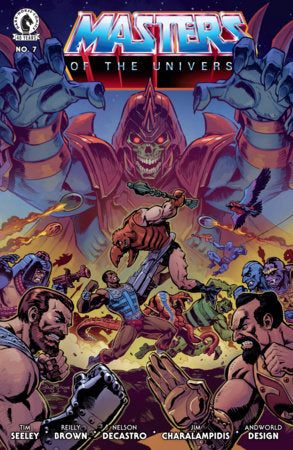 Masters of the Universe #7 - Battle of Snake Mountain #3 - Reilly Brown Main Cover (Pre-Order) C32-P37