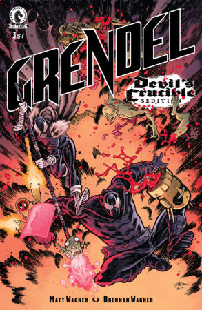 Grendel: Devil's Crucible - Sedition #3 - Mark Laszlow Var (Closed) R2640